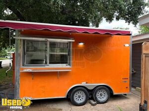 Well Equipped - 8' x 14' Kitchen Food Trailer with Fire Suppression System