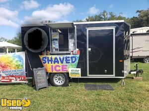 2019 6' x 12' Rock Solid Cargo Shaved Ice Trailer | Concession Trailer