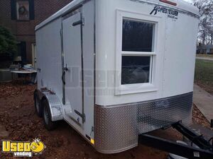 Like New - 2021 7   x 12   Homesteader Mobile Catering Concession Trailer