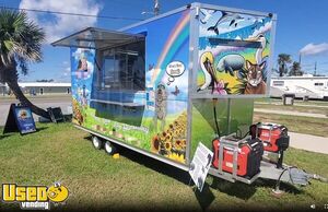 Clean - 2020 8' x 14' Ice Cream Trailer | Mobile Vending Unit