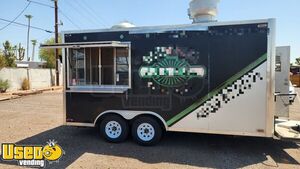 Well Maintained - 2016 8.5' x 16' Kitchen Food Concession Trailer with NSF Equipment