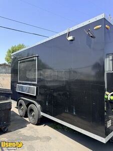 NEW - 2025 16' Kitchen Food Concession Trailer with Fire Suppression & HCD Insignia
