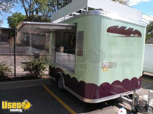 2011 - 10' x 8' Featherlite Food Concession Trailer