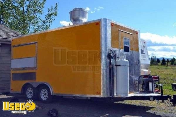 2011 - 8.5' x 16' Class 4 Concession Trailer