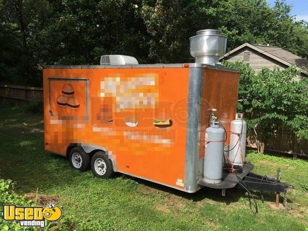 2011 - 8' x 16' Mobile Kitchen Food Concession Trailer