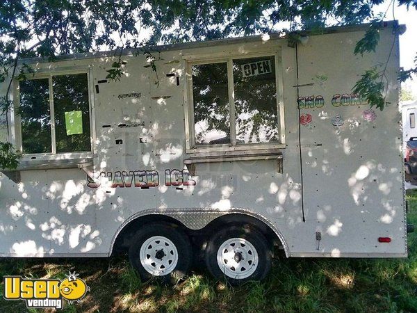 Used Snow Cone / Shaved Ice Trailer