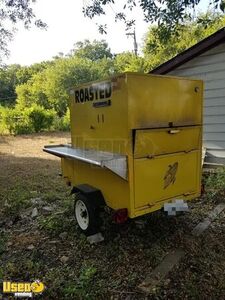 Used Corn Roasting Machine / Corn Roaster Trailer Shape