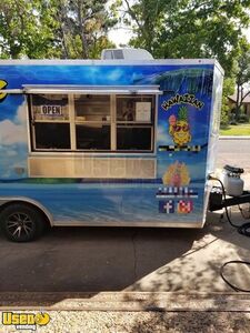 CUTE 18'  2020 Pineapple Dole Whip Soft Serve Ice Cream Concession Trailer