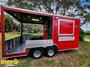 2019 9' x 16' Lark Concession Trailer with Porch | Mobile Vending Unit