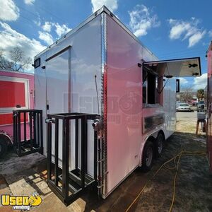 New and Never Used - 2025 8.5' x 16' Kitchen Food Concession Trailer