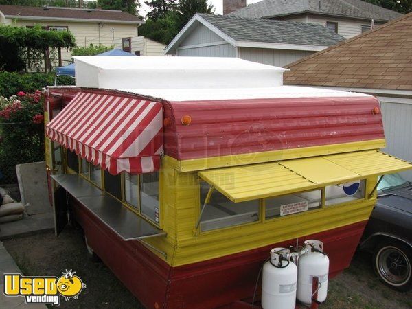 8' x 15' Food Concession Trailer