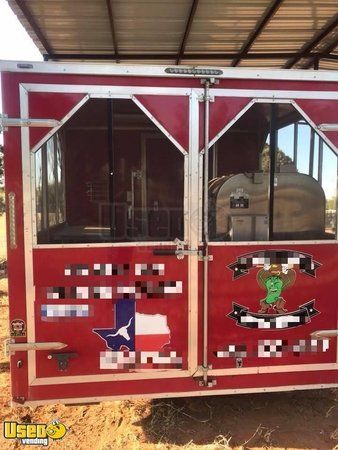 2016 Mobile Kitchen Food Concession Trailer with Porch