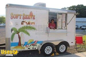 2006 6' x 12' Pace Ice Cream Trailer | Concession Food Trailer