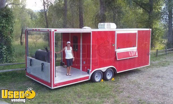 2013 - 8' x 24' Food Concession Trailer with Porch