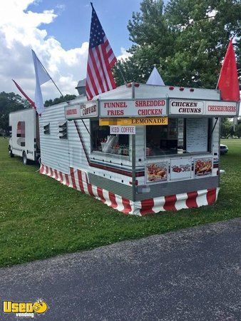 Turnkey Business 2006 Food Concession Trailer & Ford Truck Combo Both