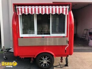 2019 - 5.5' x 8' Basic Small Mobile Vending Food Concession Trailer