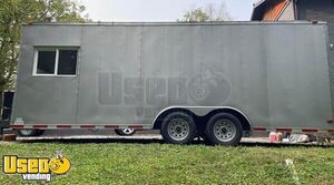 Never Used 8.5' x 24' Basic Concession Trailer / Empty Concession Trailer