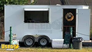 Very Lightly Used 2021 - 7' x 16' Mobile Food Concession Trailer