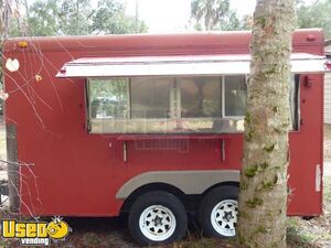 2005 - Used 7' x 12' Custom Built Food Concession Trailer