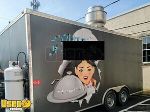 2015 - 18' Worldwide Street Food Concession Trailer with 2016 Kitchen Built-Out
