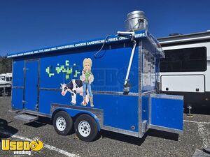 2021 8.5' x 18' Kitchen Food Trailer | Food Concession Trailer