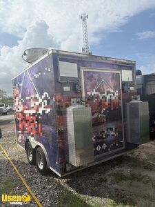 2018 - 8' x 12' Pizza Food Concession Trailer with Pro Fire System