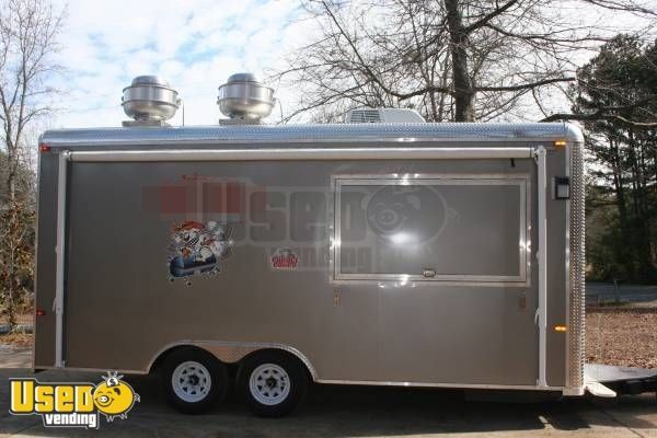 8.5' x 18' Food Concession Trailer