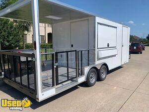 New - 2022 8.5' x 22' Diamond Cargo Kitchen Food Trailer | Food Concession Trailer