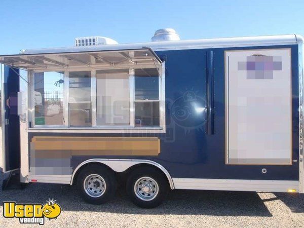 2009 - 8' x 16' Wells Cargo Concession Trailer