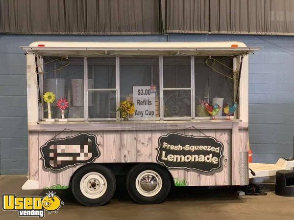 Licensed 8' x 13' Street Food Concession Trailer / Mobile Street Food Vending Unit