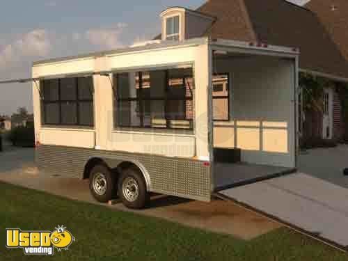 2008 Cargo Craft Concession / Utility Trailer with “ V “ Front for Easy Hauling & Extra Space - Never Used