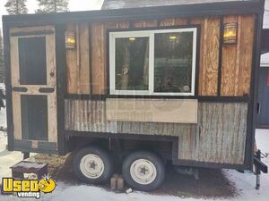 Cabin Styled 1976 Vintage 8' x 12' Food Concession Trailer