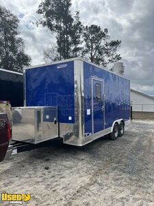 NEW - 2024 8.5' x 18' Kitchen Food Trailer with Fire Suppression System