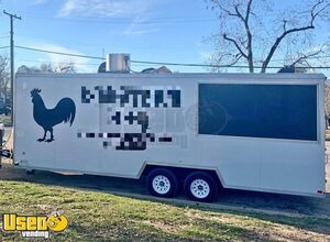 2018 28' Barbecue Food Concession Trailer Mobile Vending Unit