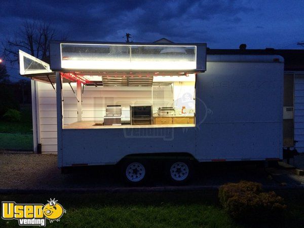 8' x 16' Food Concession Trailer