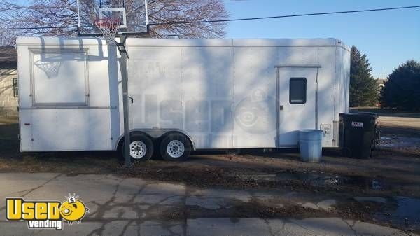 8.5' x 24' Food Concession Trailer