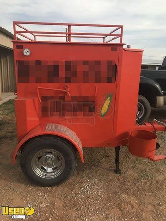 Texas Corn Roaster Corn Roasting Trailer