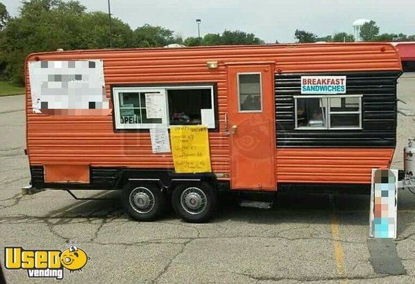 9' x 21' Food Concession Trailer