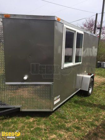 Fresh and Ready to Set Up 2019 6' x 12' Food Concession Trailer