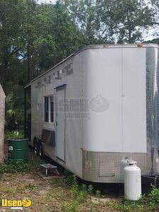 Preowned 2016 - 8.5' x 26' Barbecue Food Trailer with Porch