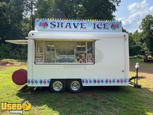 2004 Fibrecore  7' x 14' Mobile Food Unit / Shaved Ice Concession Trailer