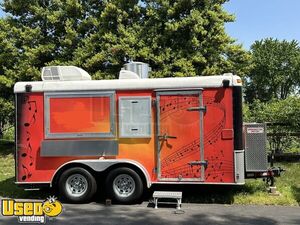 Ready to Work - 2003 7' x 14' Kitchen Food Trailer | Food Concession Trailer