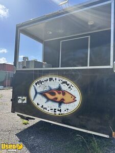 State Certified - 2022 8' x 24' Kitchen Food Concession Trailer w/ Back Porch