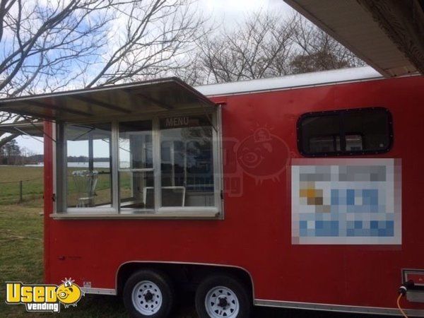 7' x 14' Ice Cream/Sno Ball Trailer