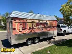 Very Clean Professional Mobile Kitchen Trailer with Pro Fire Suppression