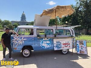 Vintage 1979 Volkswagen Transporter Type II Combi Van Beverage / Food  / Coffee Truck