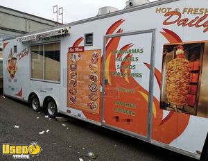 Used - 2006 Commercial Kitchen Food Trailer with Ansul Fire Suppression