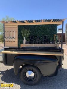 Fully Restored - 7' x 6' Vintage 1950 Ford F1 Bed Trailer / Mobile Bar on Wheels