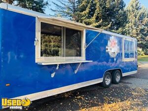 Wells Cargo 8' x 26' Barbecue Food Trailer | Concession Food Trailer