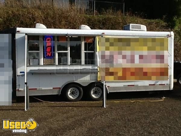 8.5' x 20' Food Concession Trailer